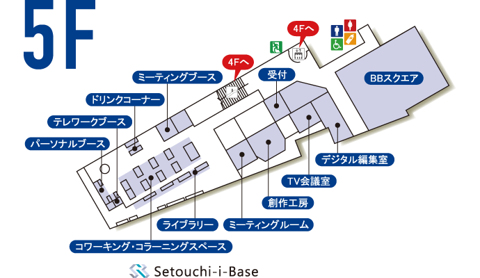 5階のマップ